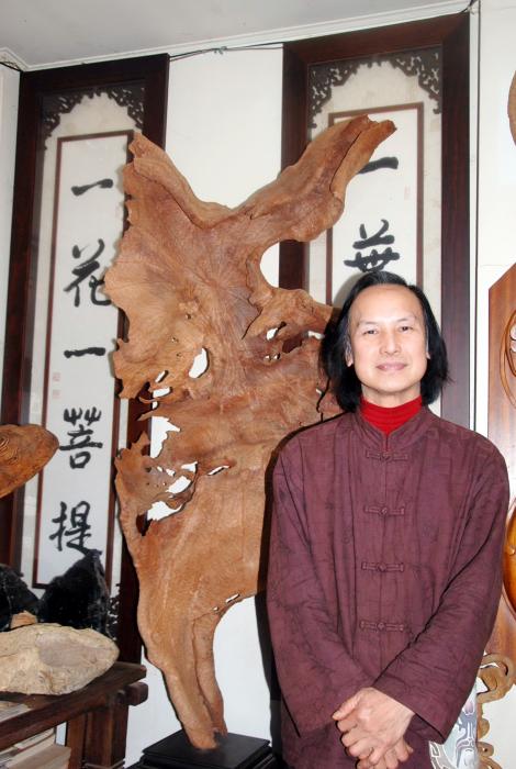 簡政興木雕藝術創作標題圖片