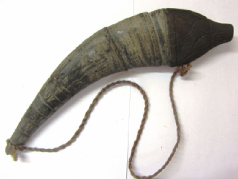 牛角火藥筒標題圖片