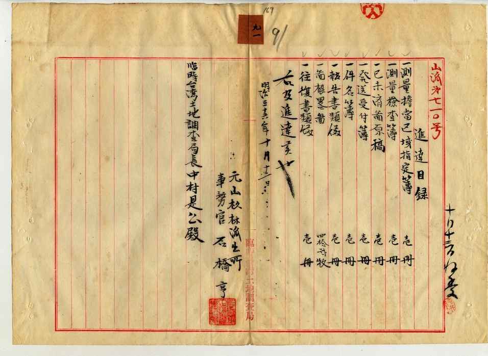 書類進達件（山杉林派出所）標題圖片