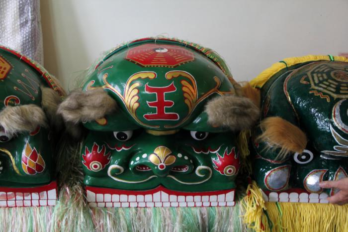 劉文珍做客家獅頭標題圖片