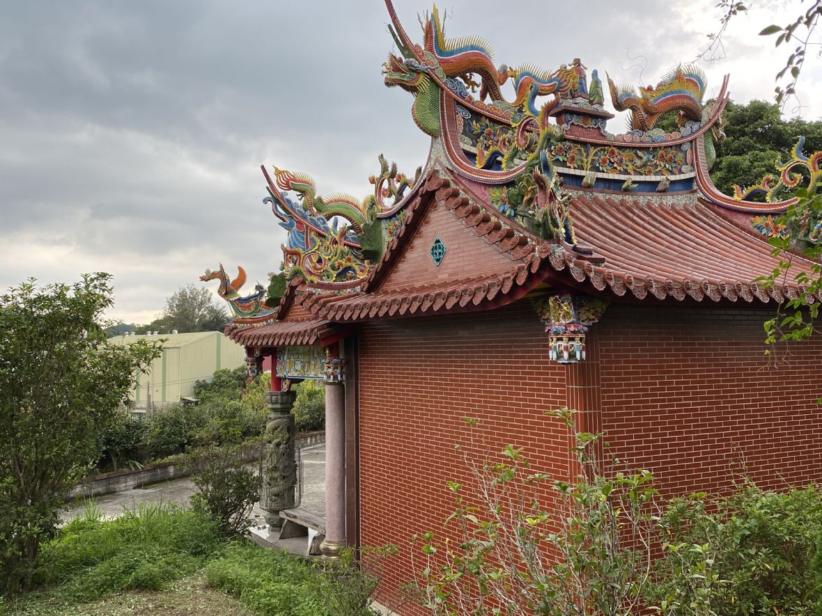 歇山頂  翼角起翹