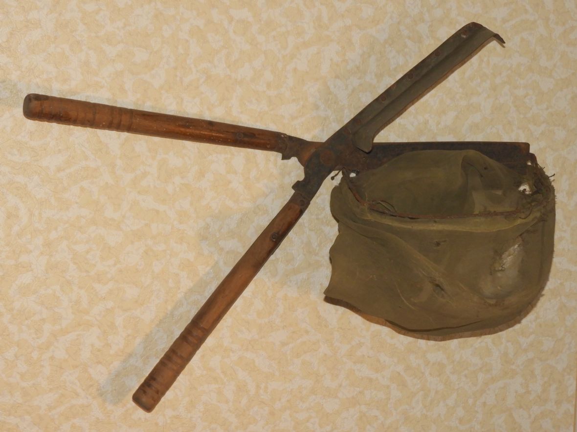 早期用來採收茶菁的茶剪