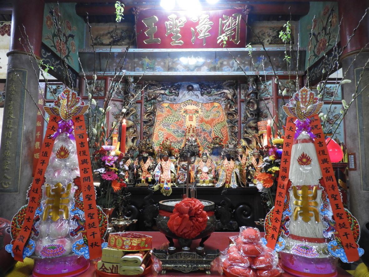 百吉復興宮主祀開漳聖王