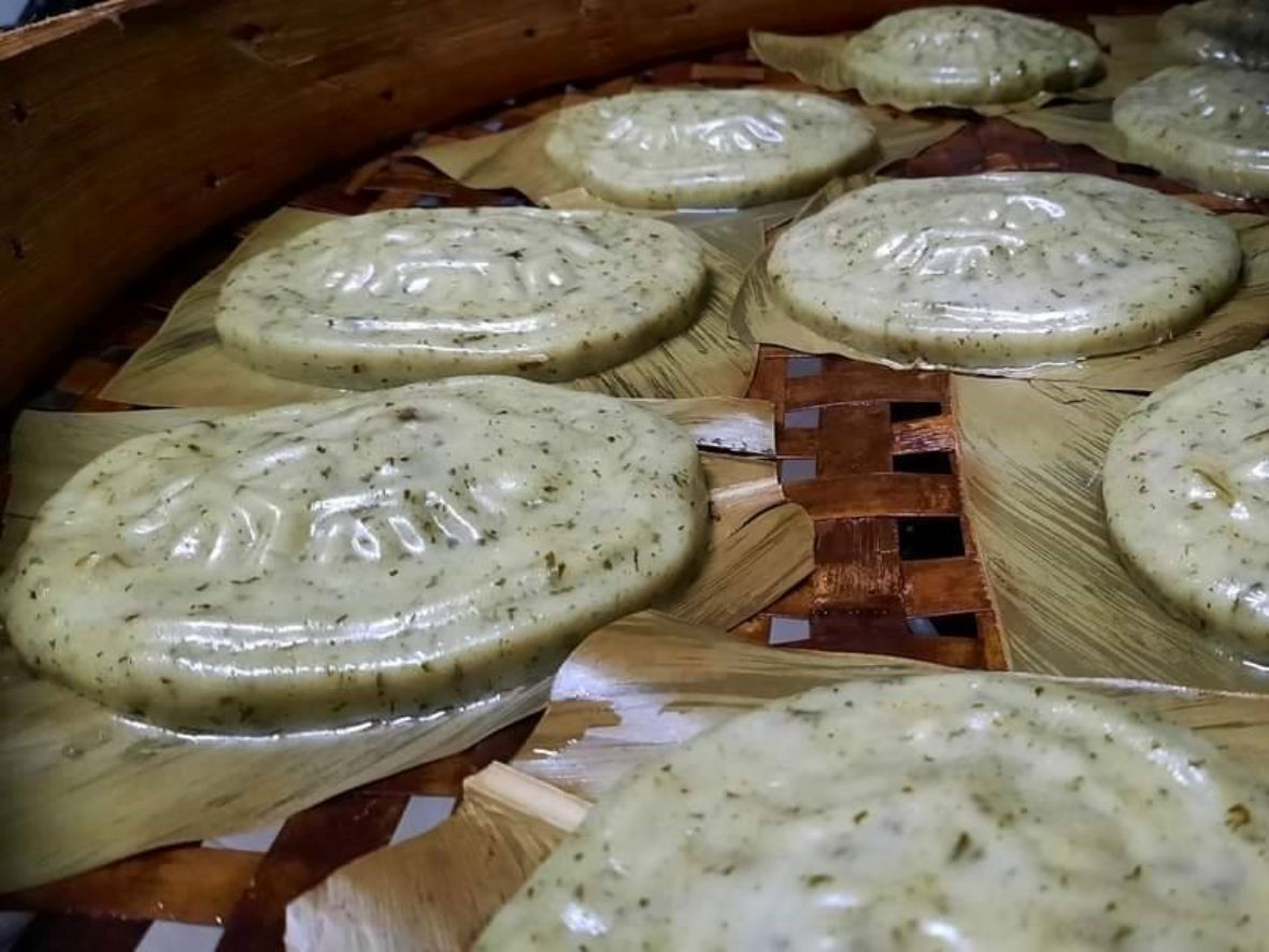 艾粄用來祭拜祖先