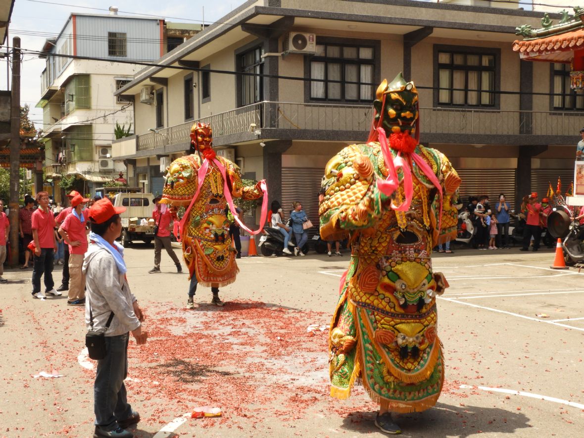三層福安社的千里眼、順風耳將軍