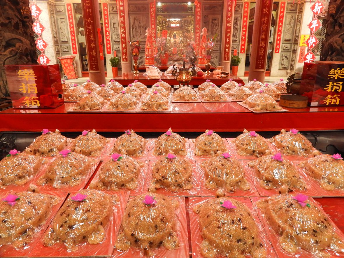 元宵乞龜活動的米龜