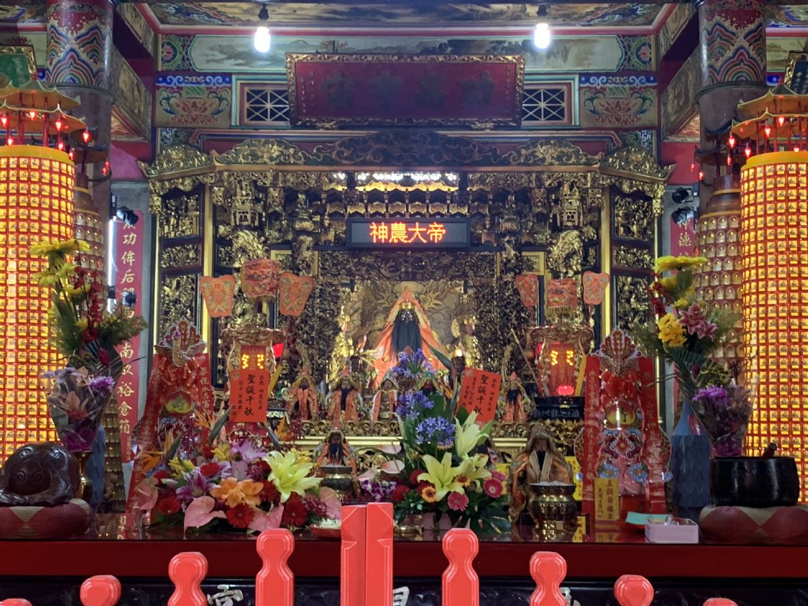 南興永昌宮主祀神農大帝