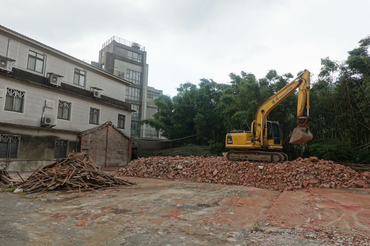 河東堂移為平地（林美辰攝，2022）