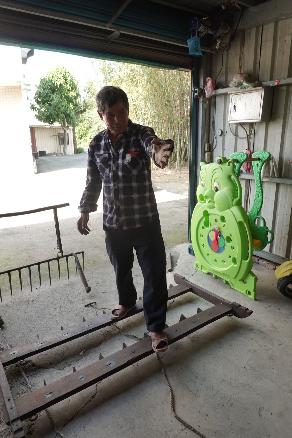 割耙（劉金濤提供，林美辰攝，2022）