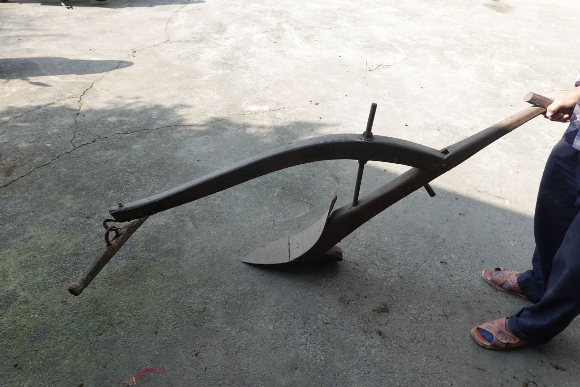 隘口劉屋之在來犁（林美辰攝，2022）