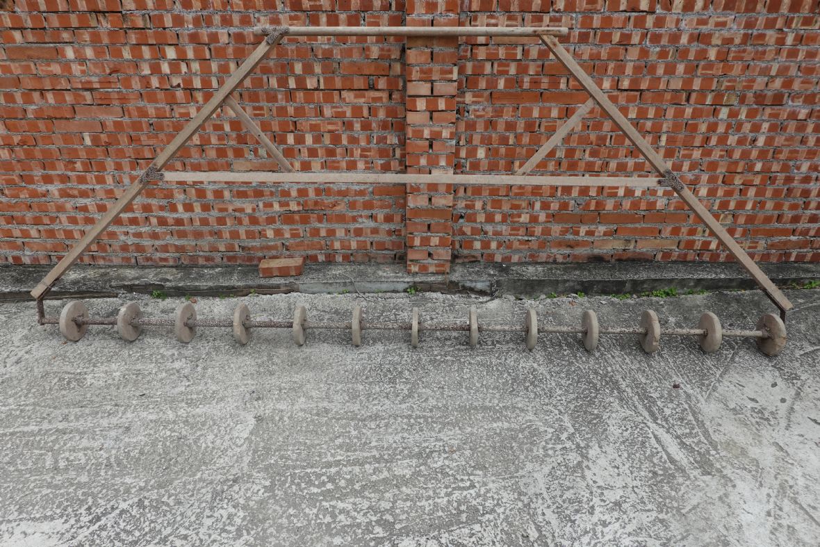 復興碾米廠之拉鏜（劉星妤攝，2022）