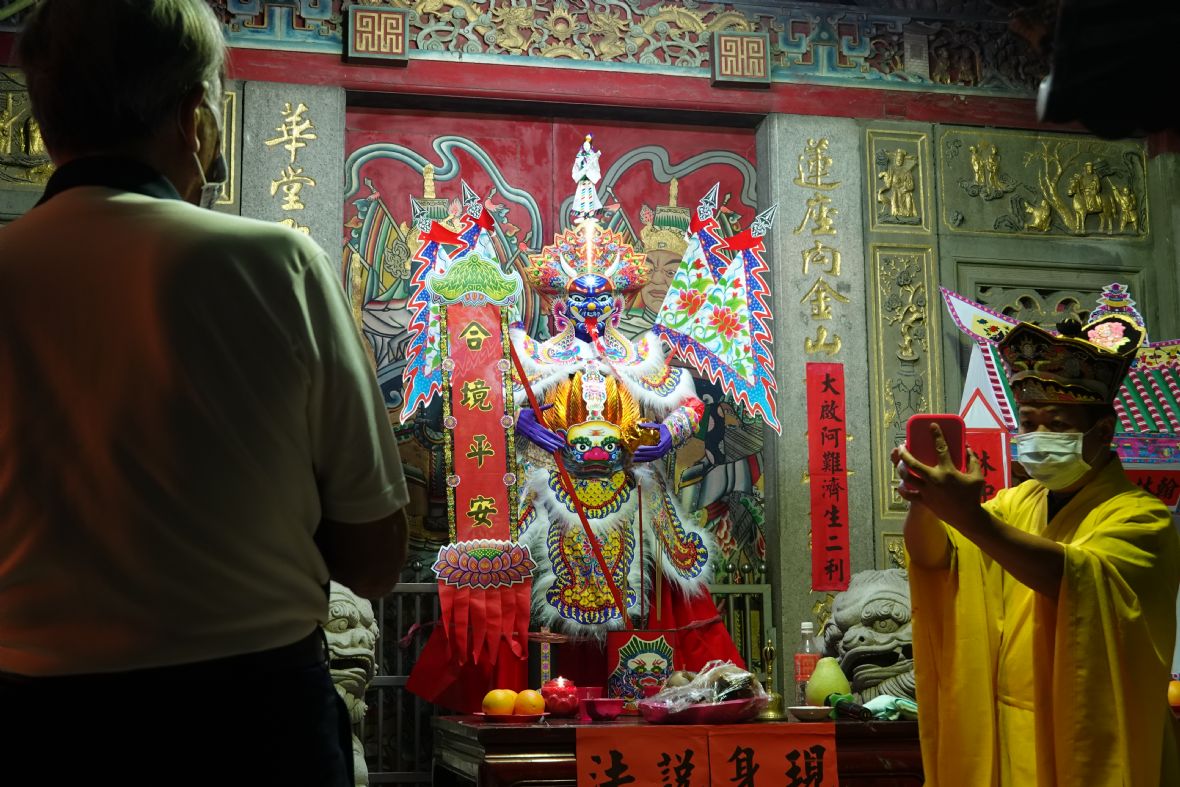大士開光科儀（林美辰攝，2022）