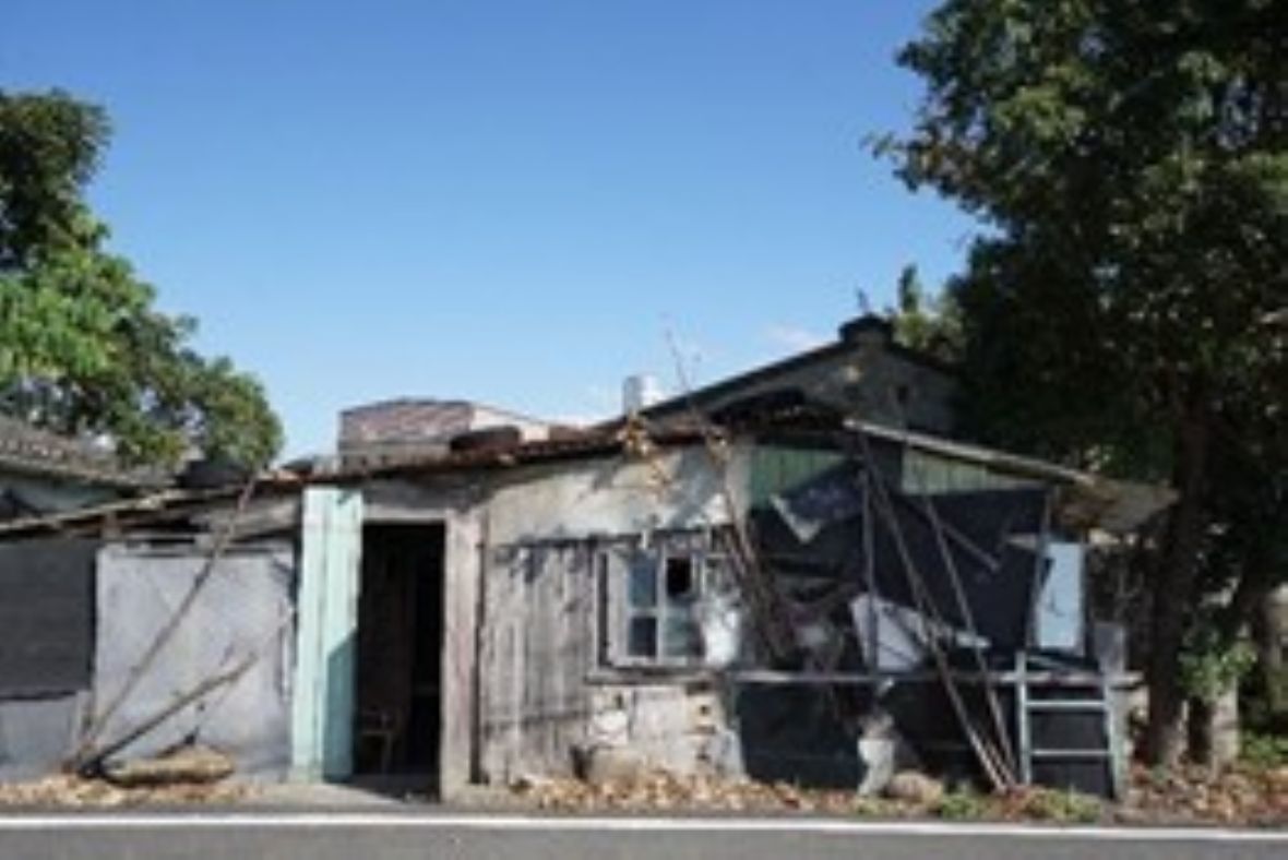 林家樂室的外觀是簡單素樸的農舍