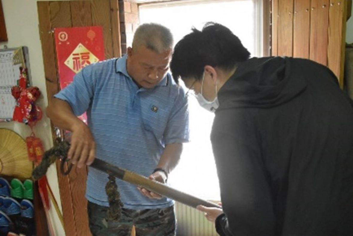 溫清杏先生說明秤星使用