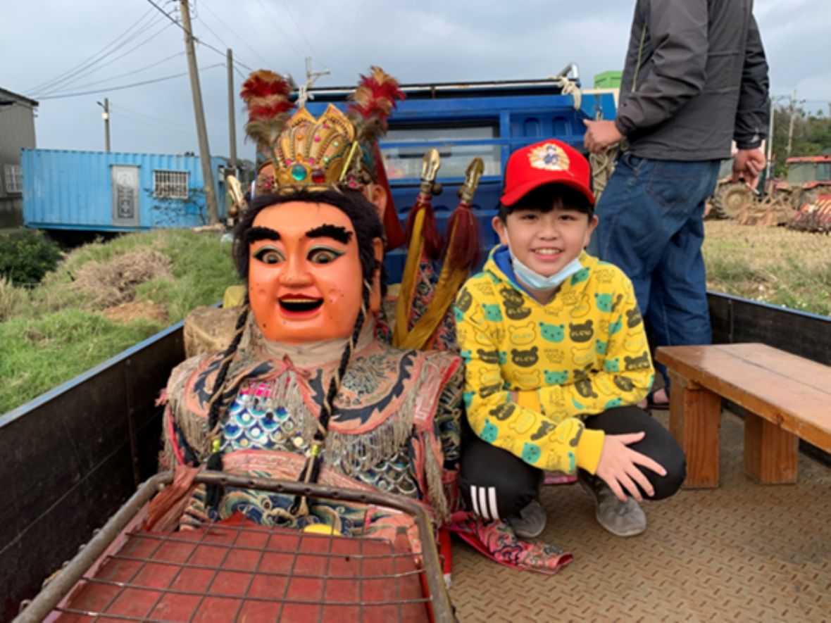 挪吒三太子尪身與舞三太子的小弟師