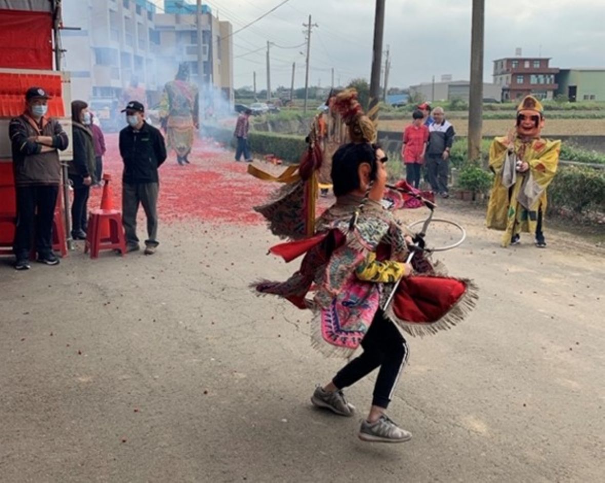 挪吒三太子飄逸的舞姿