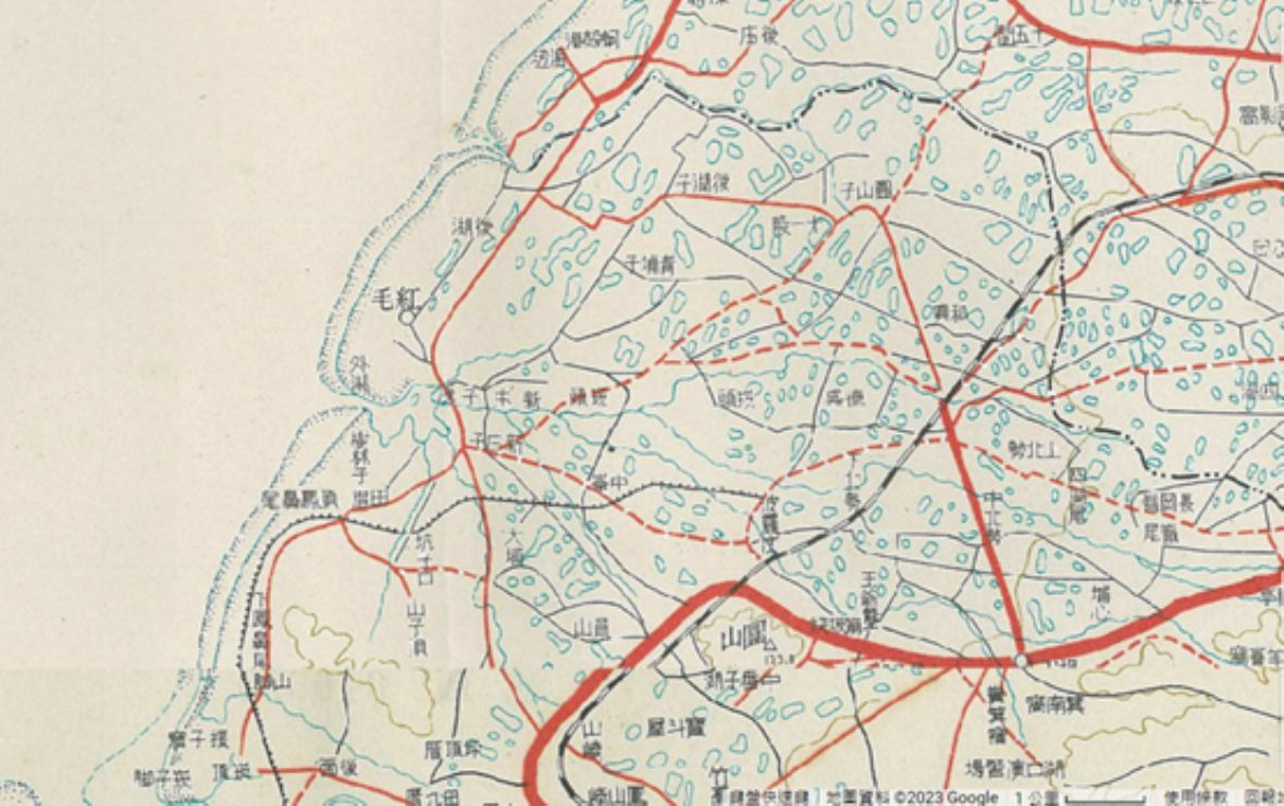 1953臺灣省交通圖