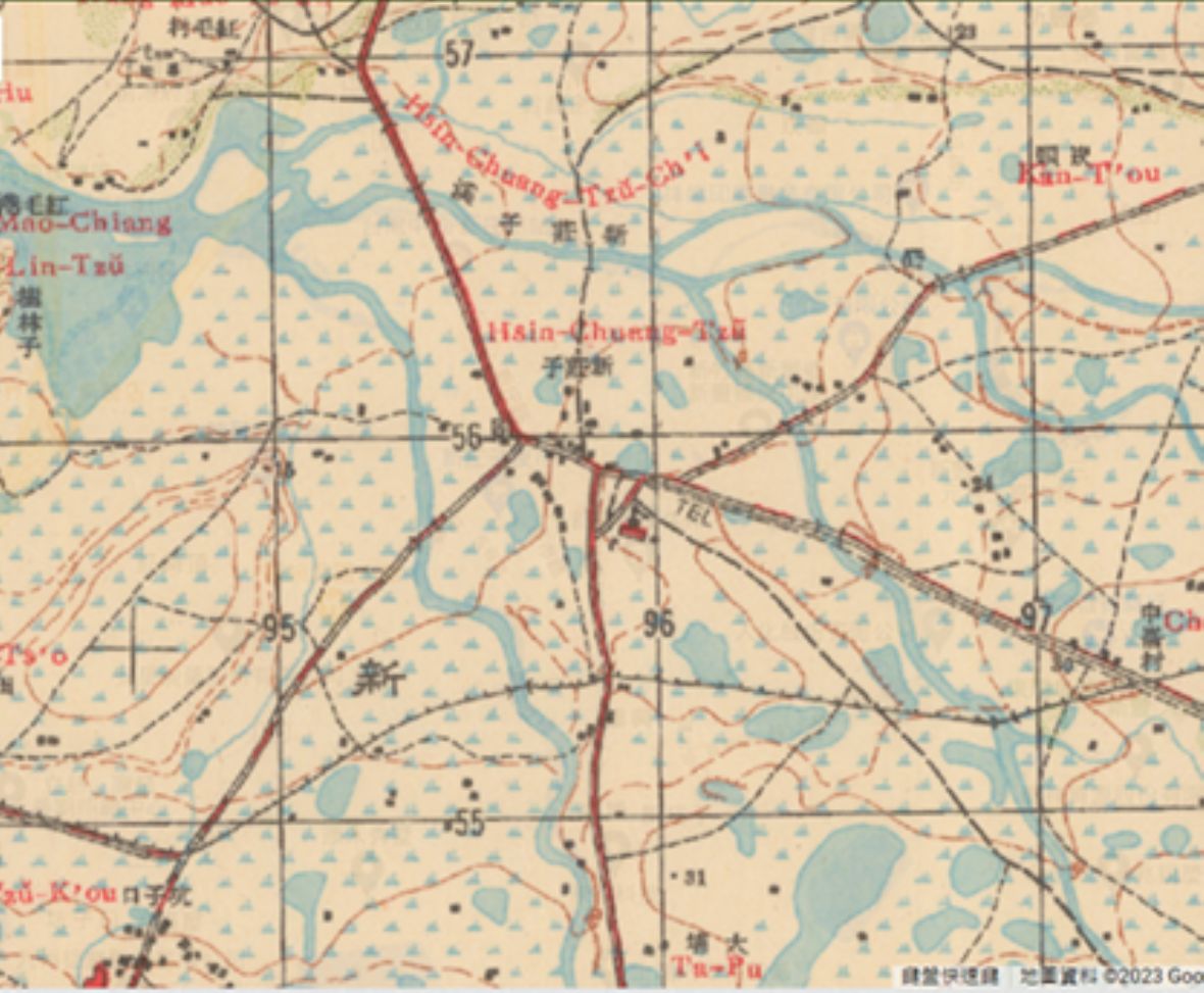  1955二萬五千分一臺灣省圖