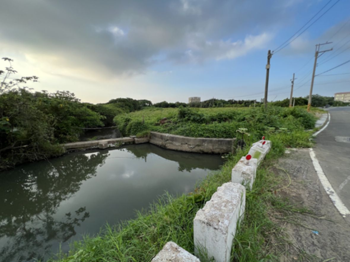 埔和村集會所附近水閘門