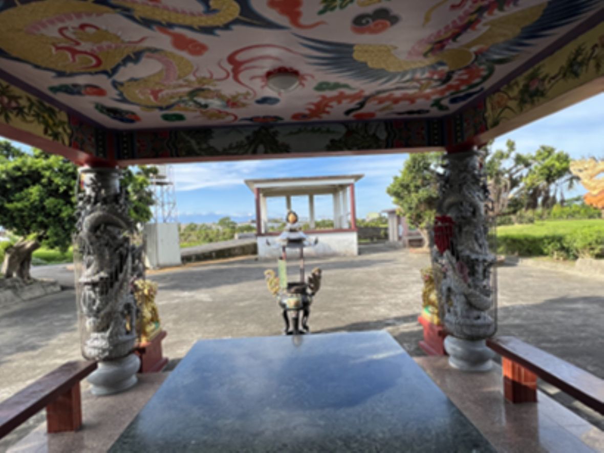 青埔溪支線福德祠拜殿與戲臺