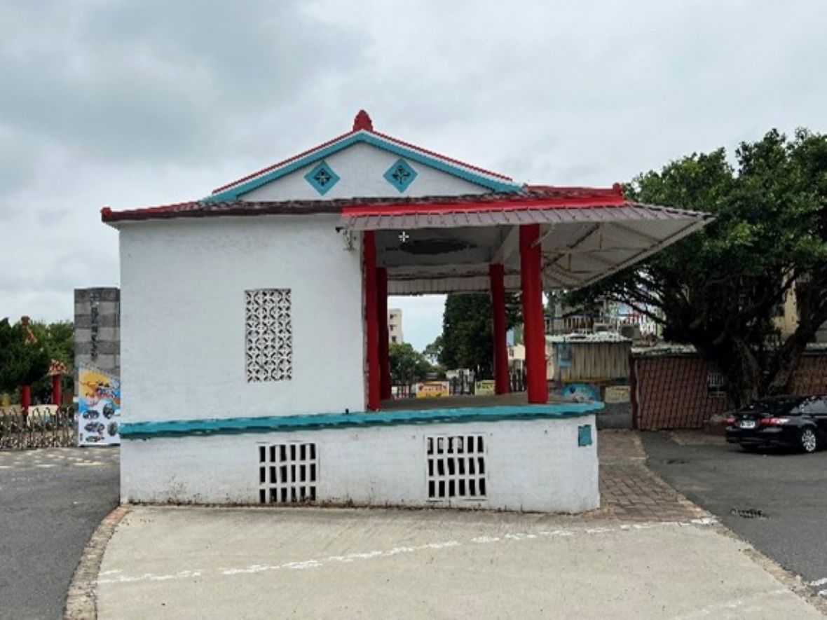 福龍宮戲臺東側面