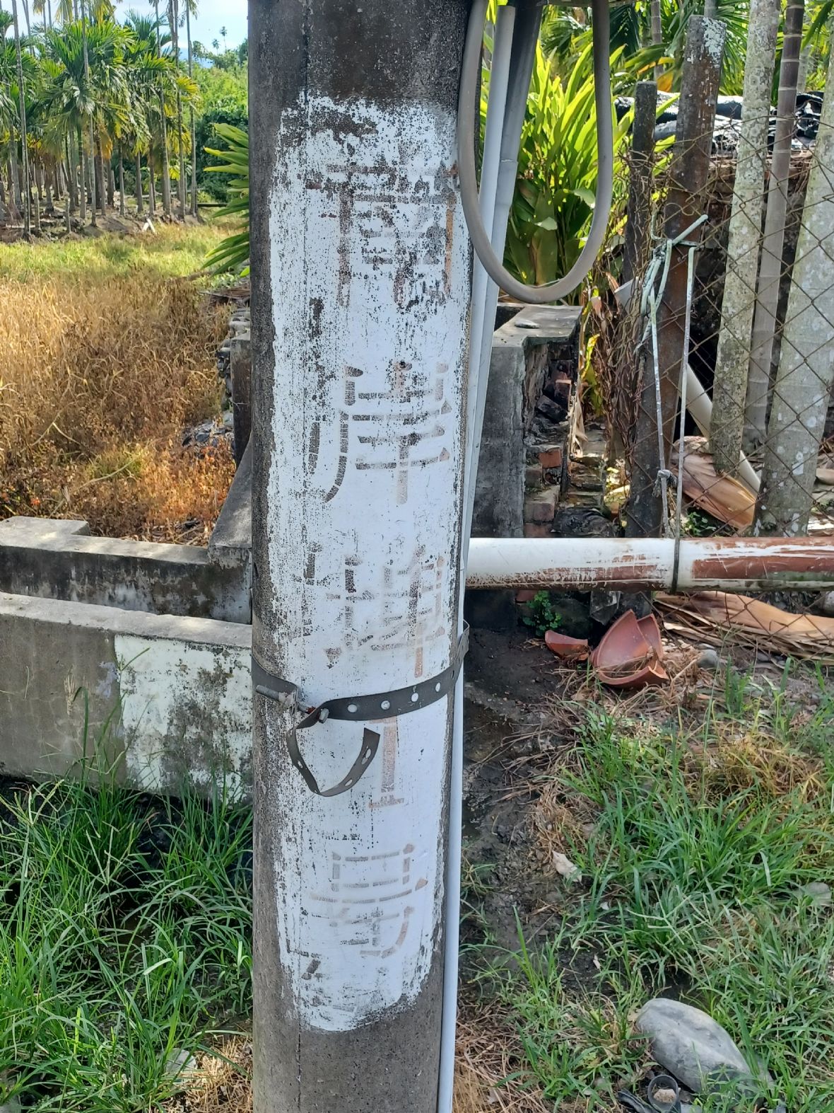 水利會設的南岸埤1號灌溉設施