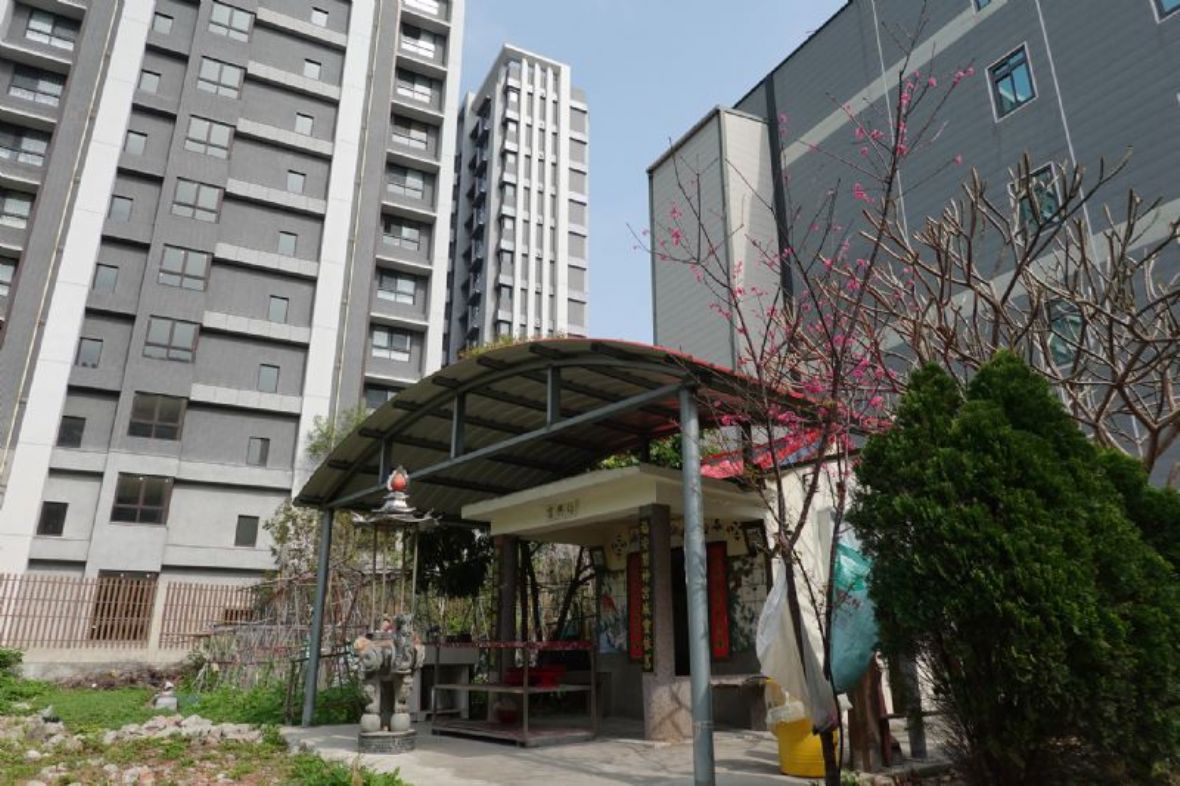 中興里福興宮外觀（林美辰攝，2022）