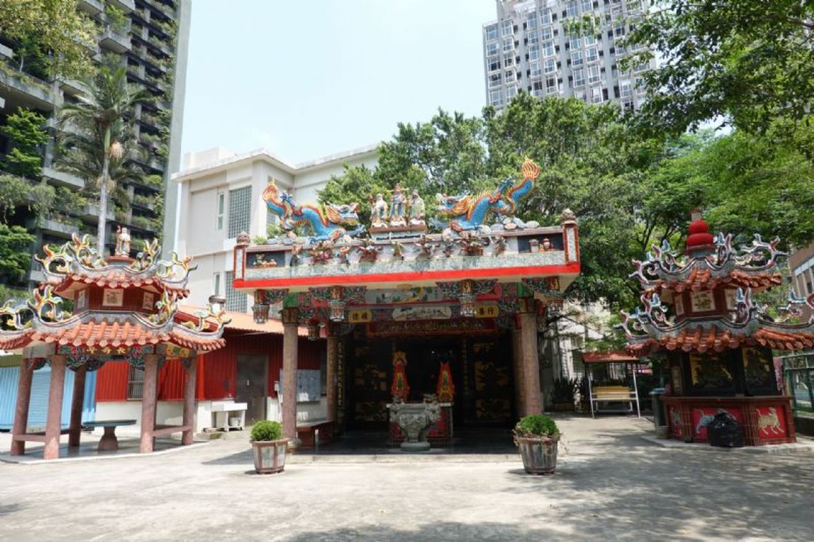 中興里福龍宮外觀（林美辰攝，2022）