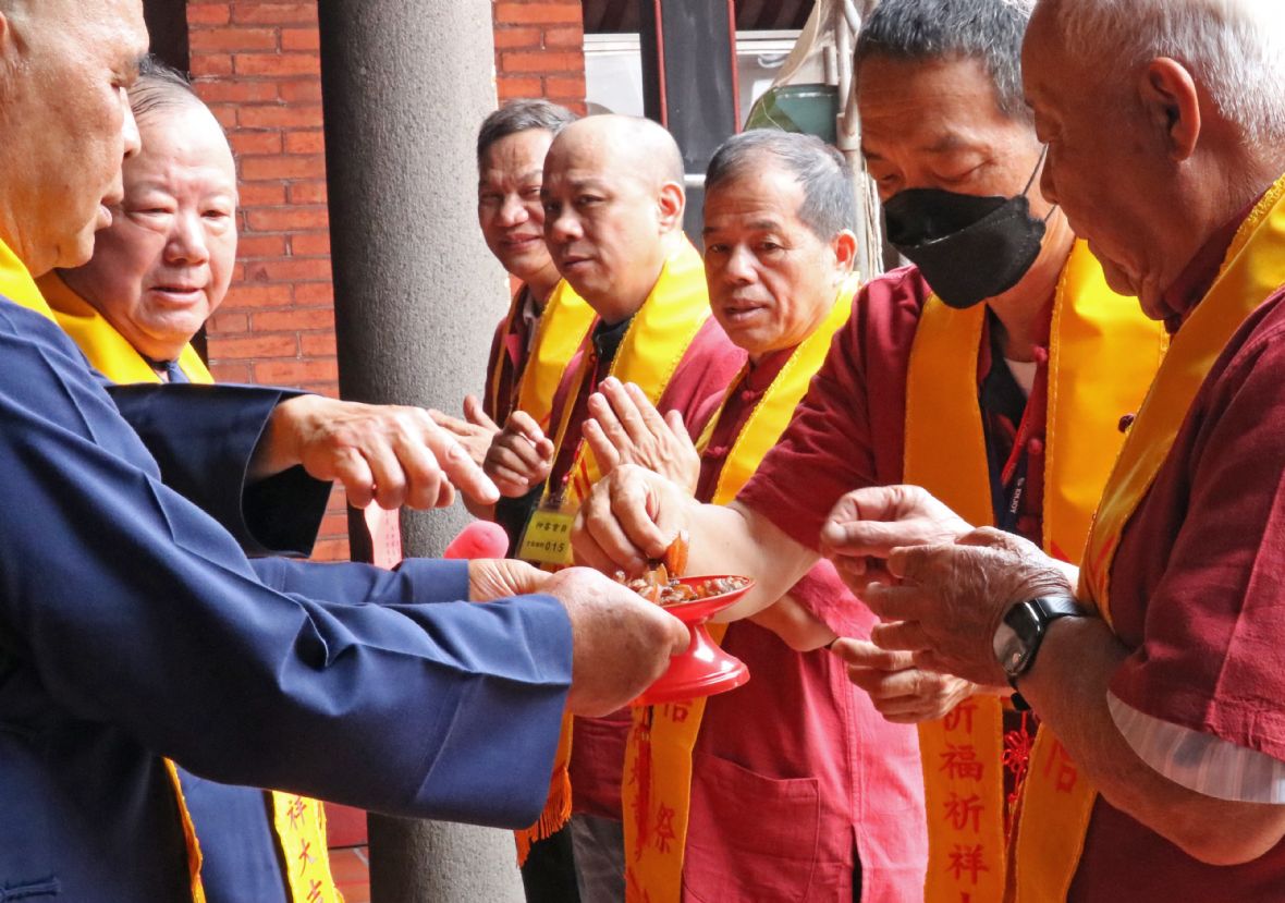 三獻吉禮中的「飲福受胙」儀式