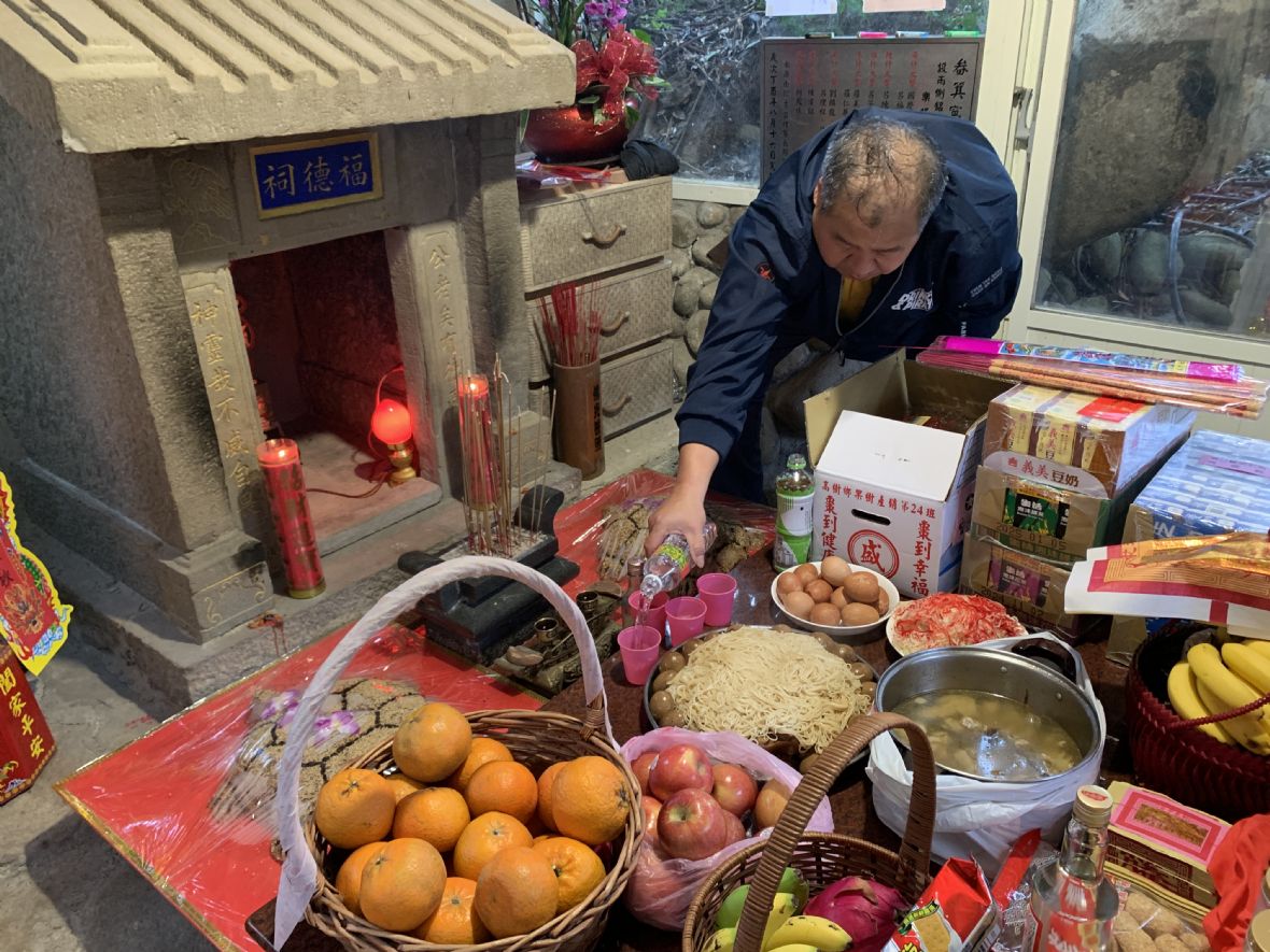 湖南村糞箕窩窩口伯公生祭典