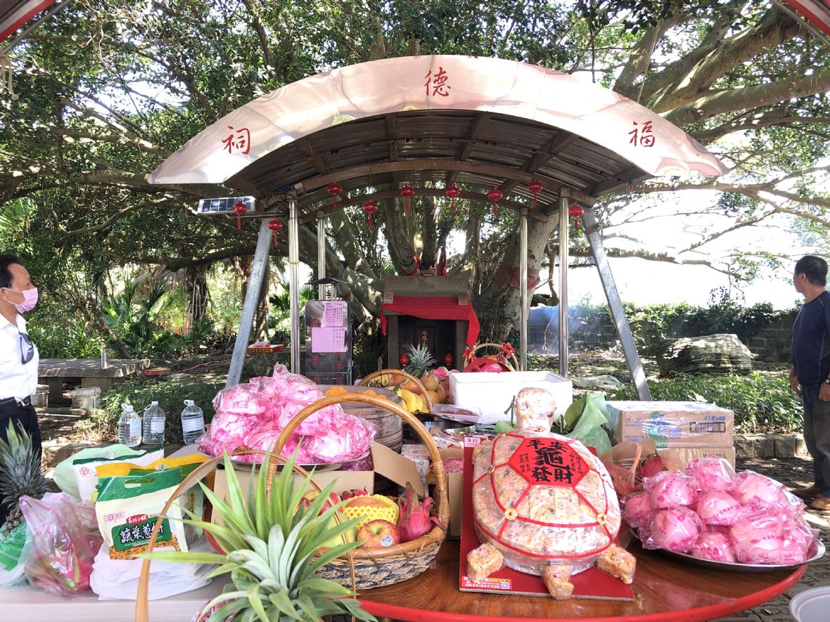 民國112年老湖口崗頂茶園伯公祠登龕紀念日