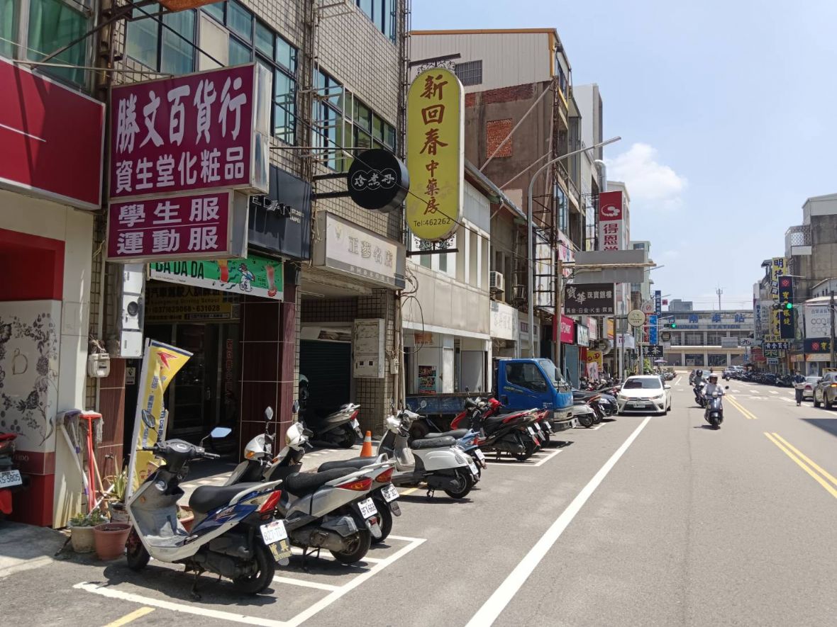 2.民國113年竹南鎮博愛街街景。賴逢彰提供