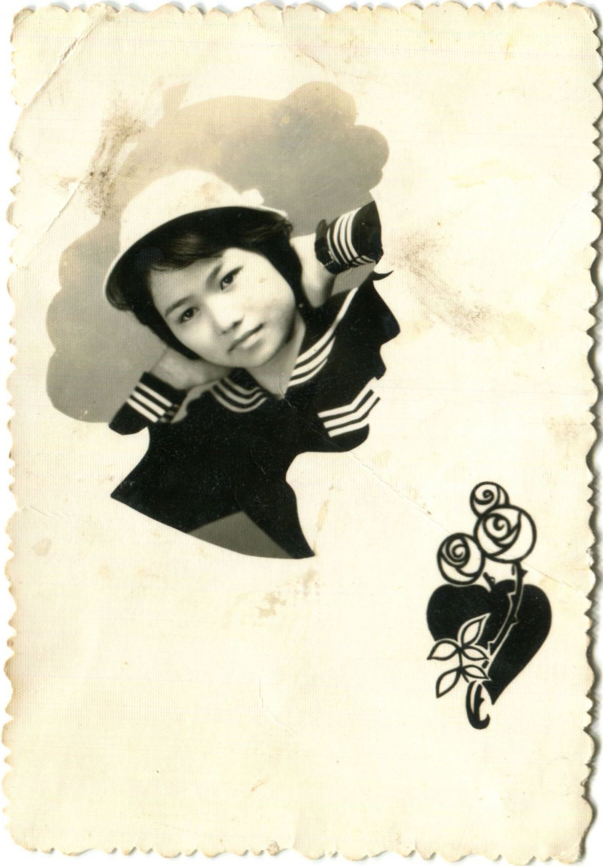 11. 民國49年劉淑貞少女寫真照。