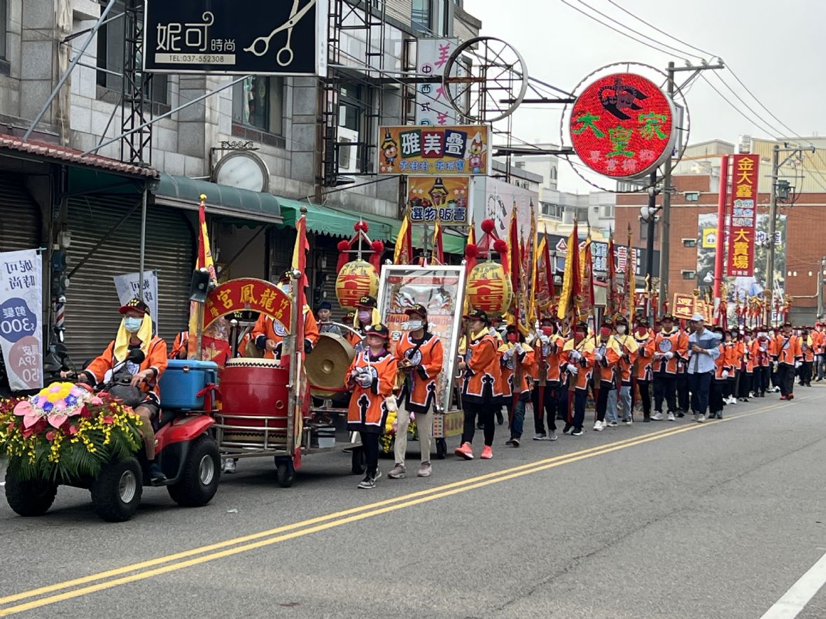 1.竹南聯合53庄媽祖遶境活動。