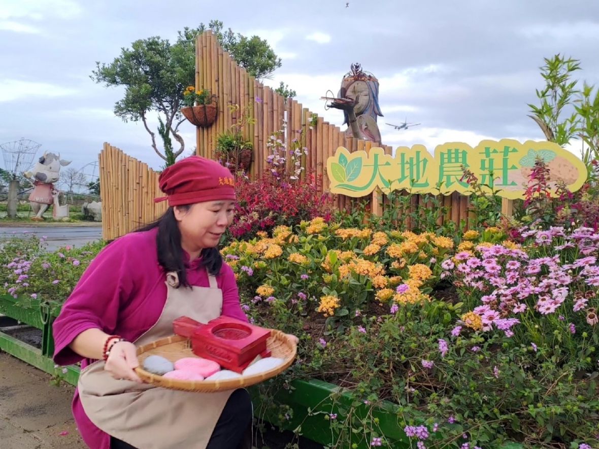 大園溪海里大地農莊（黃麗雲提供，2024）