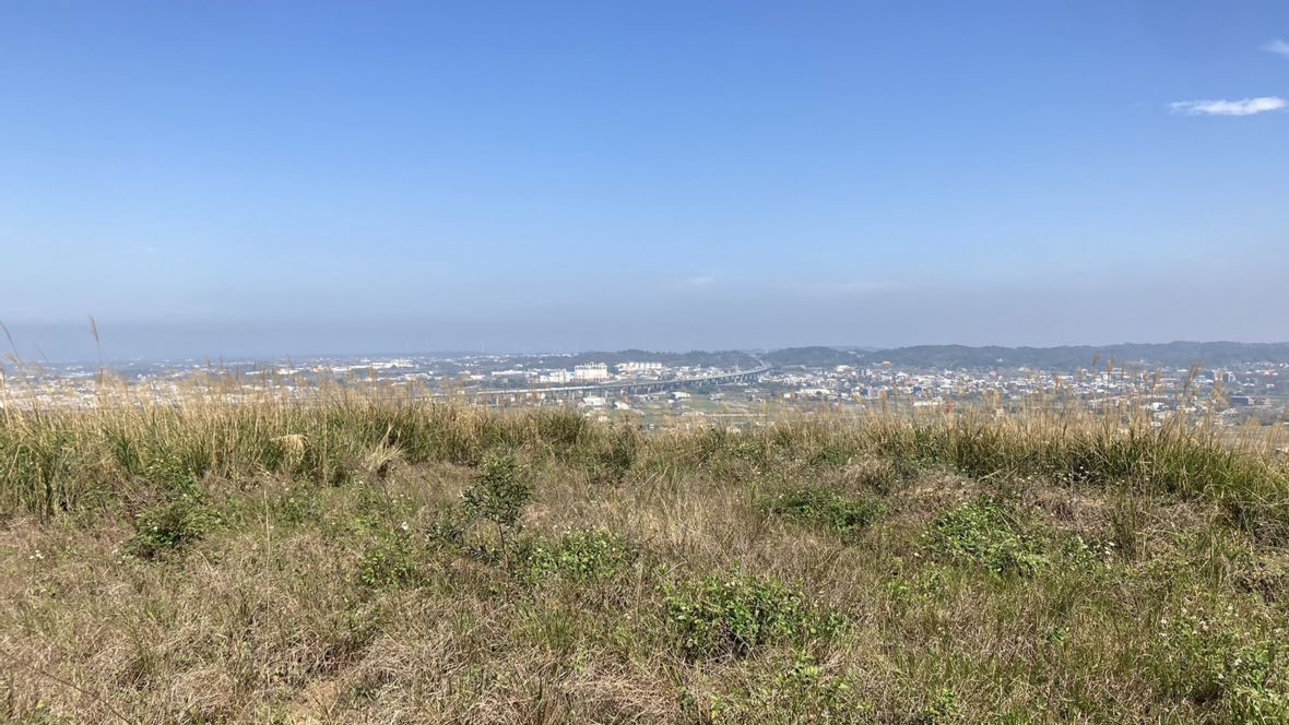 圖2烘爐缺是乙未戰爭的古戰場，並曾出土多具義骸。（林錫霞攝，2023）