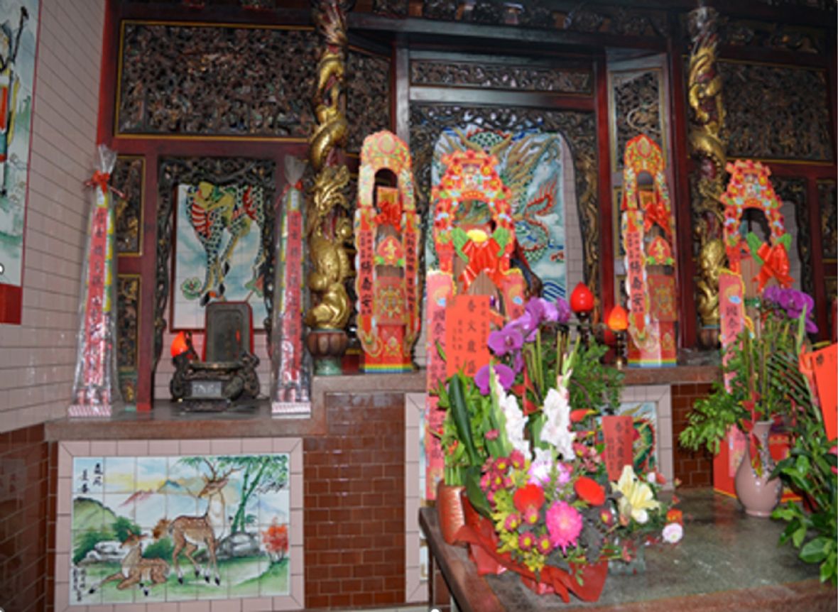 圖4營頭崠北片伯公祠（劉錦興攝，2023）