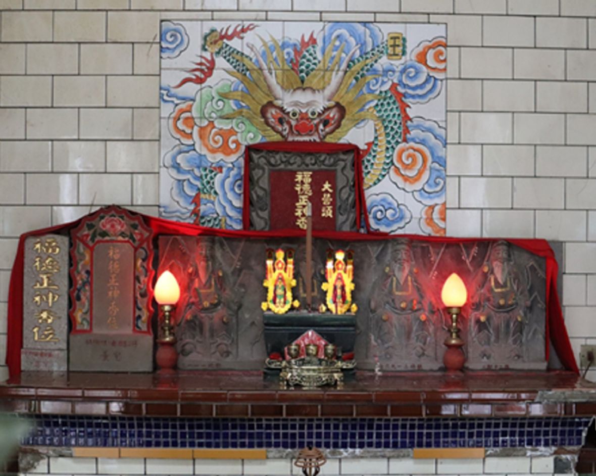 圖3營頭崠南片伯公祠（劉錦興攝，2023）
