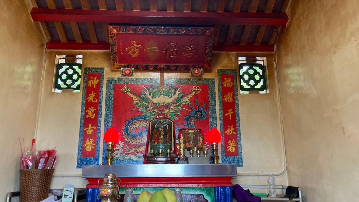 圖3西山尾伯公祠的拜殿。（林錫霞攝，2021）