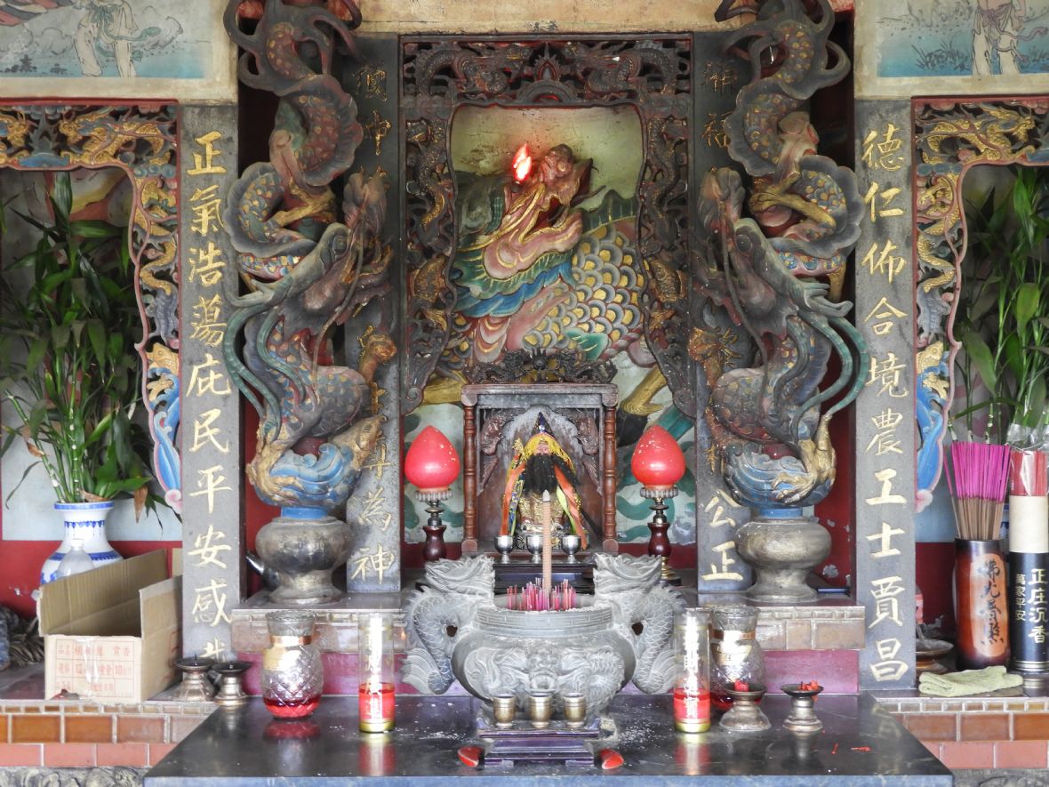 照鏡埔頂伯公（土地公） （林鑫咸攝，2025）