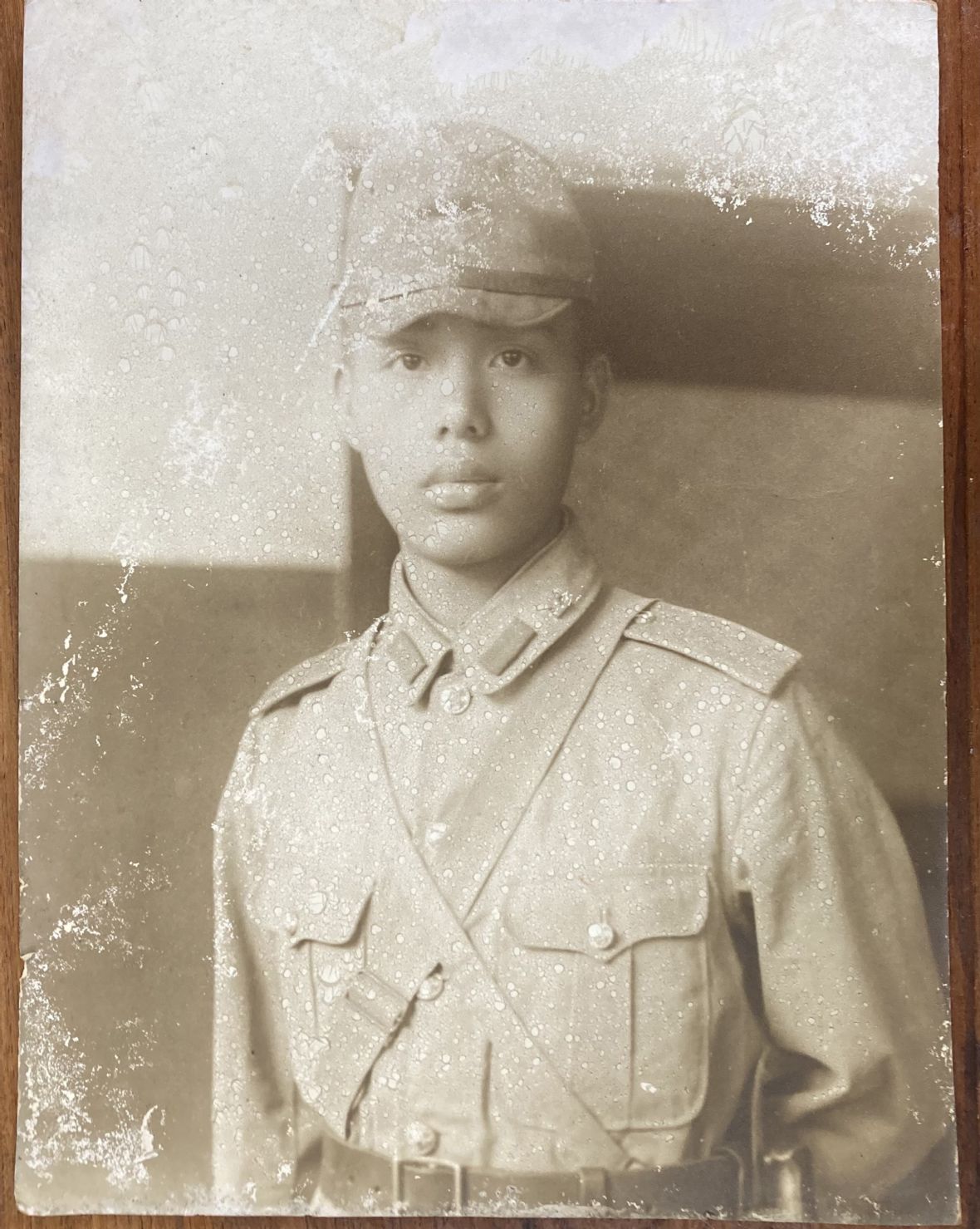圖1彭雙松曾為日本陸軍兵器學校學生。（彭文琦提供，2023）