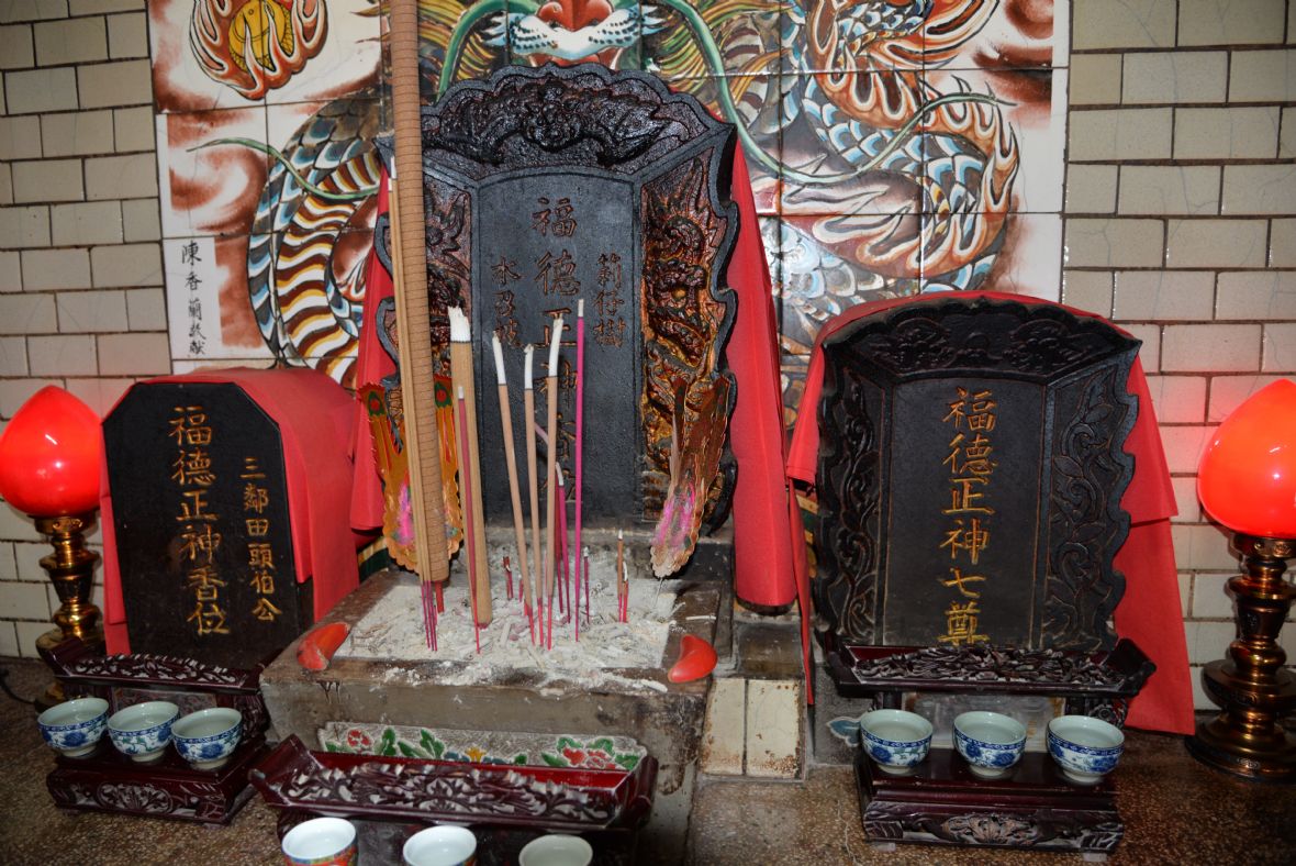圖3文山里莿仔樹伯公祠。（廖綺貞攝，2021）