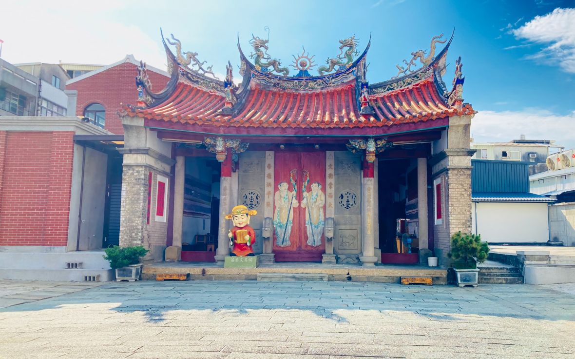 圖1/苗栗文昌祠	。（黃鼎松攝，2022）