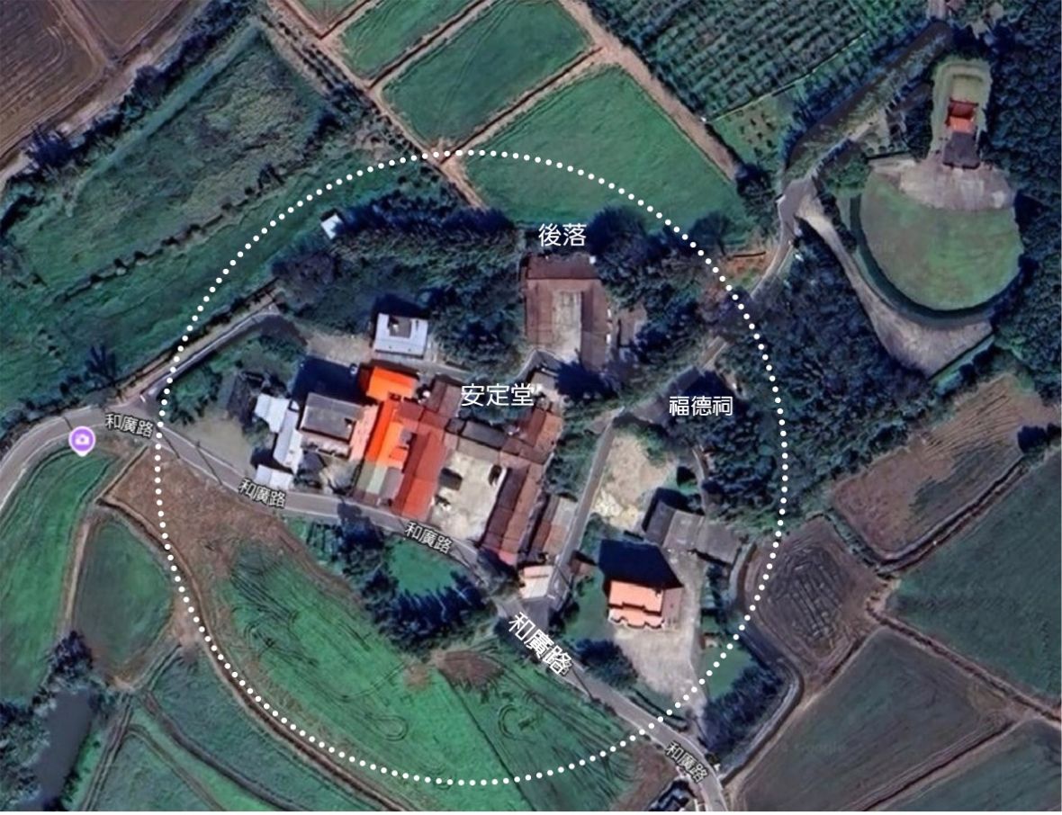  梁姓家族居住在和廣路/圖片來源：Google地圖