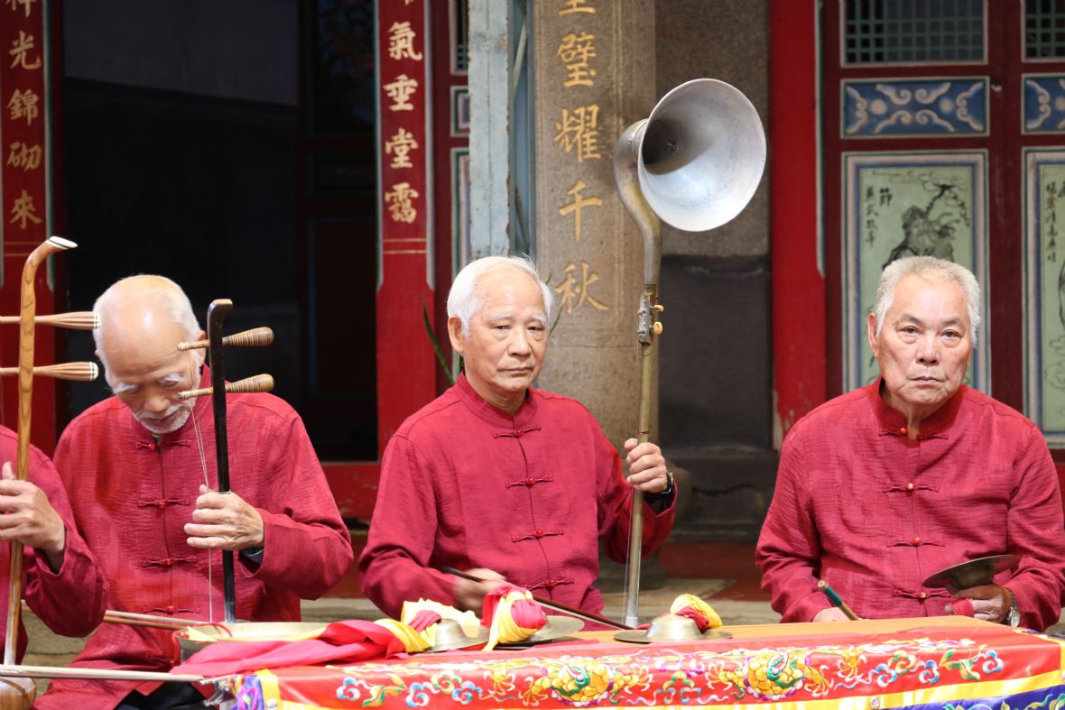 乾興八音團團長陳焜全