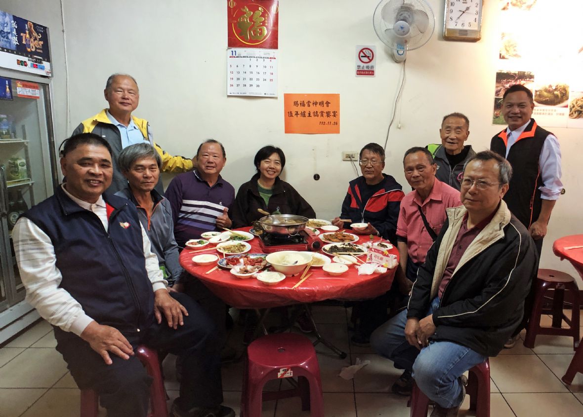 賜福嘗神明會值年爐主犒賞饗宴