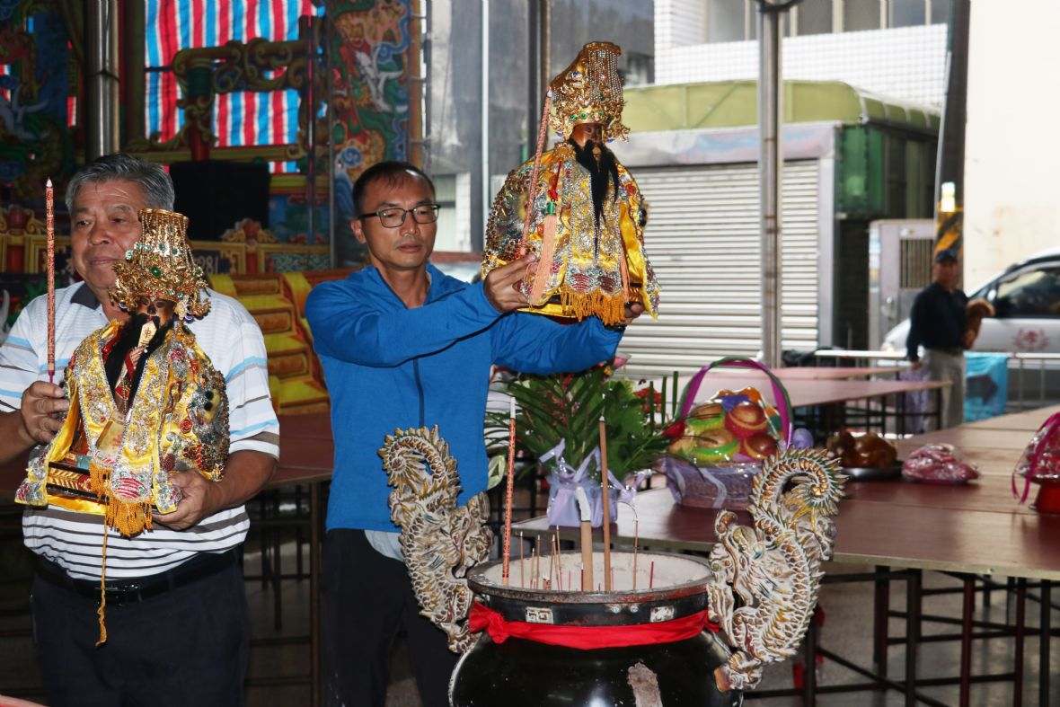 四腳亭伯公廟湖口三元宮三界爺與祥喜宮註生娘娘來看戲