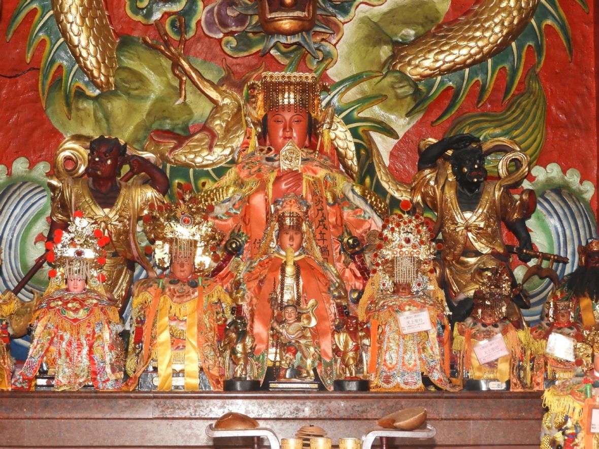 黃家信奉仁德宮天上聖母（林鑫咸攝，2023）