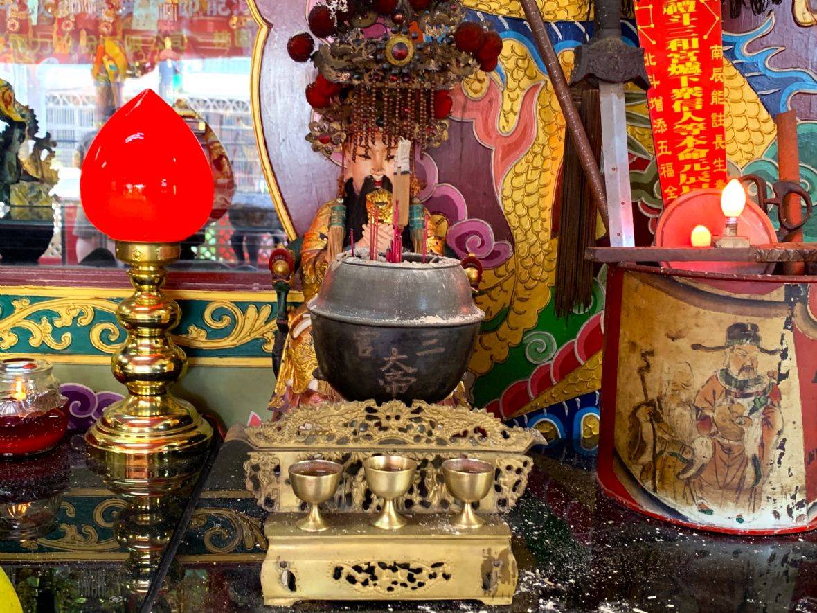 三和宮的三官大帝香爐（林鑫咸攝，2023）