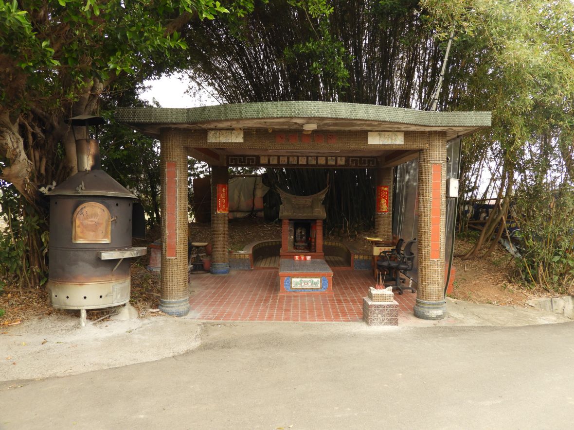 芝芭里庄大路下伯公廟（林鑫咸攝，2024）